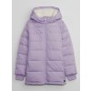GAP Detská bunda s kožúšikom ColdControl Fialová XXL Fialová Fialová