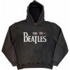 Mikina The Beatles - Guitar & Drop T, Unisex,Šedá,XXL