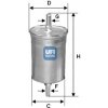UFI PALIVOVÝ FILTER FOCUS 1.4 1.6 1.8 2.0 16V