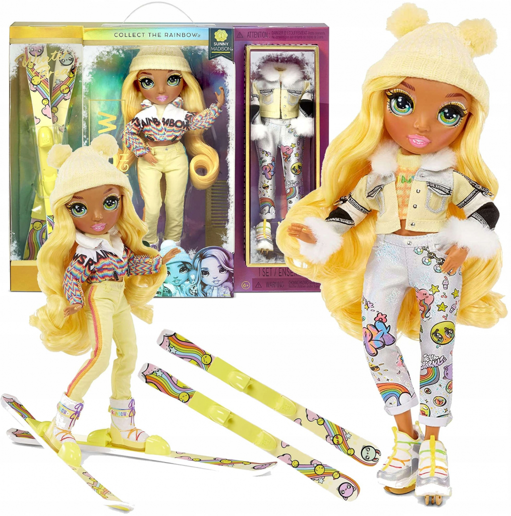 MGA Rainbow High Winter Break Doll Sunny Madison Zimná fashion