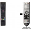 Predátor Finlux TVF32FHC4660, TVF24FDM5660 náhradný diaľkový ovládač iného vzhľadu