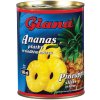 Giana Ananás plátky v mierne sladkom náleve 565 g