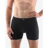 EcoBamboo Bambusové boxerky s dlhšou nohavičkou 74159P - Čierna XXL/3XL