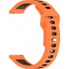 VSETKONAMOBIL 111854 SPORTY Vymeniteľný silikónový remienok Garmin Vivoactive 5 / Vivoactive 6 oranžový