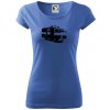 Hasičské auto Hasiči - Dámske tričko Pure - M ( Svetlomodrá )