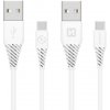 Swissten 71504402 USB/USB-C 3.1, 1,5m, bílý