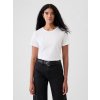 GAP Tričko organic vintage Biela biela