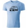 T-ričko Mini Cooper sport pánske tričko Farba trička: Svetlá Khaki, Farba potlače: Biela, Veľkosť: 3XL
