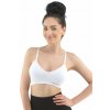 Gina Športová bezšvová podprsenka 07020P - bambus Biela XL/2XL