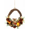 Veniec MagicHome Nature oranžový 35x 34 x 10 cm