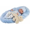 Llorens 73807 NEW BORN chlapček realistická bábätko s celovinylovým telom 40