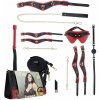 Milan Collection - Kit with Bag - Black/Red