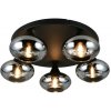 Trio TR66645054 prisadené stropné svietidlo DIVINA | 10W E14 | dymová