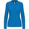 Kariban Polokošile Kariban K244, dlouhý rukáv, dámská COT20K244i4305-tropical bl 2XL Modrá tropical
