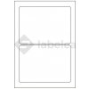 Labelea Samolepiace etikety 178x127 mm odolné biele matné plastové, na hárku A4, pre laserovú tlač, Farba etikiet Biela, Počet hárkov v balení 100 E02178127W002S