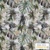 Bavlnený mušelín (gázovina) dvojitý-Monstera