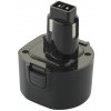 VHBW DeWalt DE9062 9.6V 1500mAh - neoriginálna