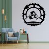 Obraz - cyklista na horách Veľkosť rámu: 40cm