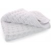elsie Deka háčkovaná vaflová biela