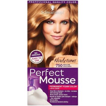 Schwarzkopf Perfect Mousse Inovatívna farbiaca pena na vlasy 750 pralinka