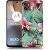 Picasee silikónový čierny obal pre Motorola Moto G32 - Hawaii
