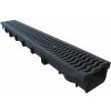 BIELBET Odvodňovací žľab 100x13x10,5 cm s plastovou mrežou