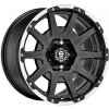 Alu disk SPARCO DAKAR 8.5x17, 6x135, 87.06, ET0 MATT BLACK LIP POLISHED+RIVETS