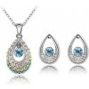 Austrian Crystal SW set Drops - Light Blue