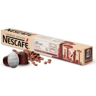 Nestlé Nespresso Nescafé Farmers Origin Africas Ristretto kapsule 10 ks