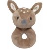 Tulilo Plyšová hrkálka Srnka 18cm - béžová