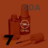 OPEL - 50A - TERRAKOTTAROT hnědá barva - retušovací tužka