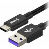 AlzaPower RapidCore USB-A to USB-C 100W Huawei Super Charge 1m čierny APW-CBTC0091B