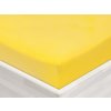 Jersey napínacie prestieradlo JR-003 Žlté 90 x 220 - výška 20 cm