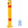 US07K skladací stĺpik s uzamykaním žltý Žltá