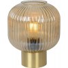 Lucide | Lucide 45586/20/62 - Stolná lampa MALOTO 1xE27/40W/230V béžová/zlatá | LC3709