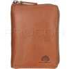 Dámska kožená peňaženka RFID 1086-24 Teak Brown