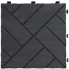 Gumová dlaždica ARISTA 30 x 30 cm, antracit MHEU5100540