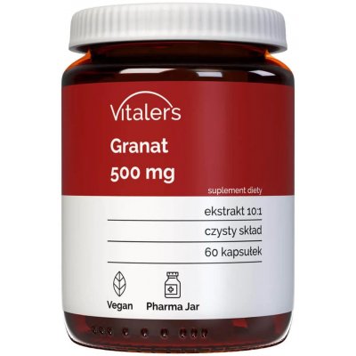 Vitaler's Granátové jablko 500 mg 60 kapsúl