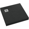 Schedpol New Horizons Black Stone štvorcová sprchová vanička 80x80 cm čierna 3.3300/C/ST-M2