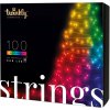 Twinkly Strings Multicolor RGB 100 Led 8cm space BT WiFi IP44 TWITWS100STP-BEU