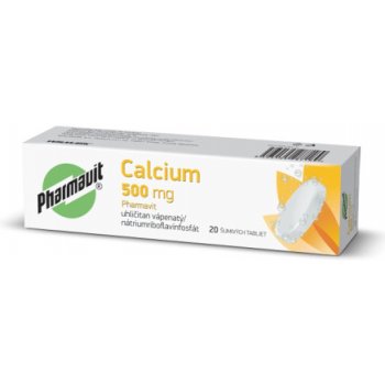 Calcium 500 mg Pharmavit tbl.eff.20 x 500 mg