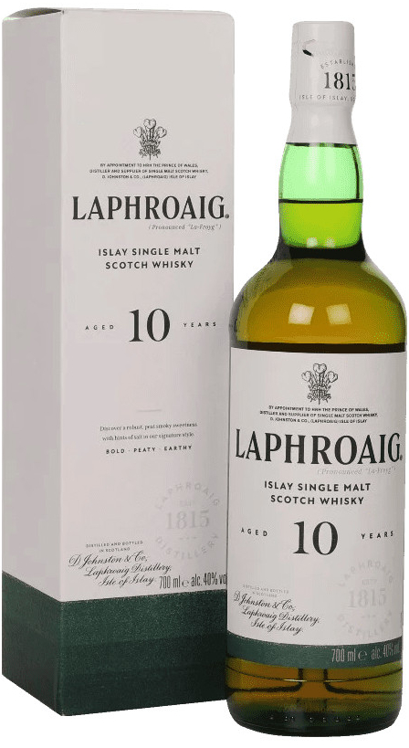 Laphroaig 10y 40% 0,7 l (kartón)