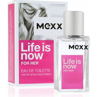 Mexx Life Is Now For Her toaletná voda pre ženy 15 ml