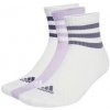 adidas Performance adidas 3-Stripes Cushioned Sportswear Low-Cut Socks 3 Pairs | 4068809351156 | Biela | L