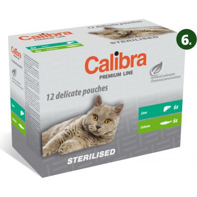 Calibra Cat Premium Steril. 12 x 100 g