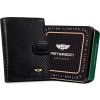 Peterson Čierna kožená pánska peňaženka W056 [DH] PTN 333Z-CA-6600 BLACK ONE SIZE