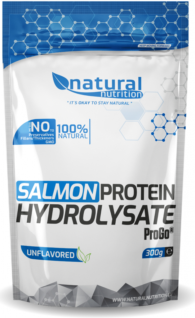 Natural Nutrition Salmon Protein Hydrolysate ProGo 300 g