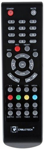 Diaľkový ovládač BEN Cabletech DVB-T URZ0090