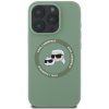 Obal / kryt na Apple iPhone 16 Pro Max - zelené - MagSafe Karl Lagerfeld