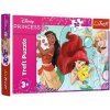 Puzzle TREFL 30 dielikov Krásne a odvážne Disney Princezné